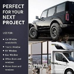 5% VLT Window Film Tint for Home and Car 40 x100FT Window Privacy Film & 8 x