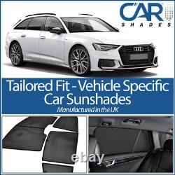 Audi A6 Avant C8 2018 UV CAR SHADES WINDOW SUN BLINDS PRIVACY GLASS TINT BLACK
