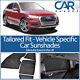 Audi Q5 FY 5dr 2017 On UV CAR SHADES WINDOW BLINDS PRIVACY GLASS TINT BLACK