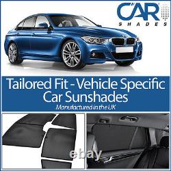BMW 3 Series 4 door 2012 On UV CAR SHADES WINDOW SUN BLINDS PRIVACY GLASS TINT