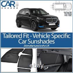 BMW X1 iX1 5DR 2022- UV CAR SHADES WINDOW SUN BLINDS PRIVACY GLASS TINT BLACK