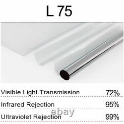 Car Sputter Window Tint Film High Thermal Insulation Solar Tint Privacy Decor