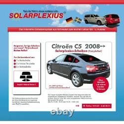 Car Sun Screen Protection Window Tinting Sunshade CITROEN C5 II sedan 2008