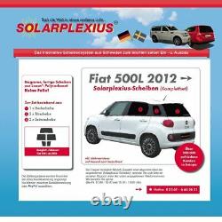 Car Sun Screen Protection Window Tinting Sunshade Fiat 500 L 2012