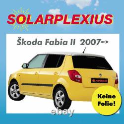 Car Sun Screen Protection Window Tinting Sunshade SKODA Fabia II 5 Door 2007-14