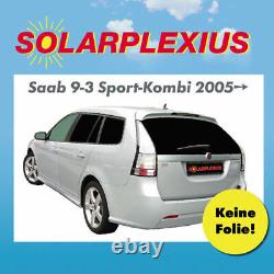 Car Sun Screen Protection Window Tinting Sunshade Saab 9-3 SW 2005