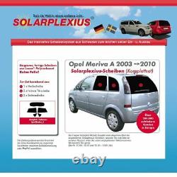 Car Sun Screen Protection Window Tinting Sunshade Vauxhall Meriva A 2003-10