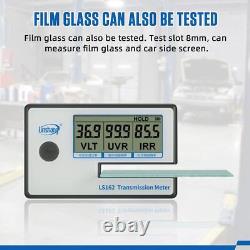 Car Window Tint Solar Tester Film Transmission Meter UV IR Laser Rejection Test