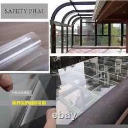 Clear Safety Security Car Sun Shade Window Tint Film Anti Shatter Glass Protect