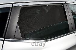 FITS Nissan Qashqai 2013-18 UV CAR SHADES WINDOW SUN BLINDS PRIVACY TINT BLACK