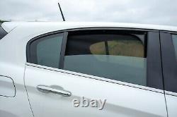 Fiat Tipo 5 Door 2015 UV CAR SHADES WINDOW SUN BLINDS PRIVACY GLASS TINT BLACK