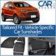 Ford Eco-Sport 5dr 14on UV CAR SHADES WINDOW SUN BLINDS PRIVACY GLASS TINT BLACK