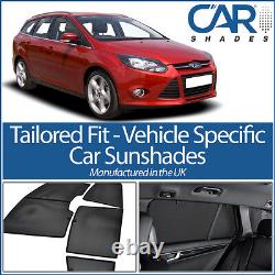 Ford Focus Estate 2011-18 UV CAR SHADES WINDOW SUN BLINDS PRIVACY GLASS TINT