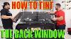 How To Tint A Back Window Step By Step Winning Window Tints