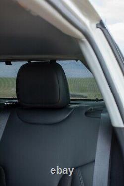 Jeep Compass 2018 UV CAR SHADES WINDOW SUN BLINDS PRIVACY GLASS TINT BLACK UK
