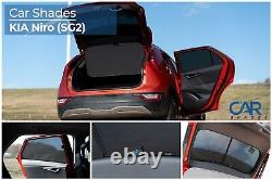Kia Niro 5 Door 22 SG2 UV CAR SHADE WINDOW SUN BLINDS PRIVACY GLASS TINT BLACK