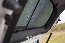 Peugeot 2008 5dr 201319 UV CAR SHADES WINDOW BLINDS PRIVACY GLASS TINT BLACK