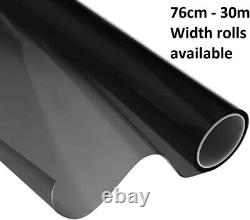 Professional window tinting film high quality in 30 meters rolls different shade