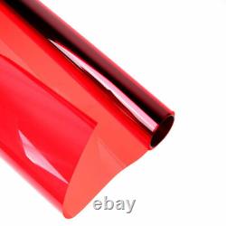 Red Non Reflective Proline Window Film Decorative Graphic Glass Color Tint
