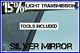 SILVER MIRROR 15% LIGHT TRANSMISSION CAR WINDOW TINTING FILM 3m X 75cm ROLL TINT