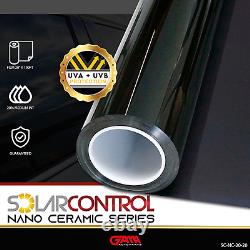 SOLARCONTROL Window Tint Car Film 20'' X 100FT Nano Ceramic Shade Roll Universal