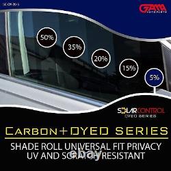 SOLARCONTROL Window Tint Car Film 40'' X 100FT Dyed Shade Roll Universal Fit