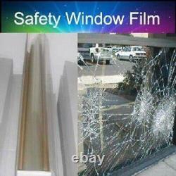 Security Window Film Tint 60 X 25 Feet Car House Boat Building Glass Protection