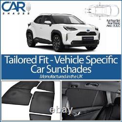 Toyota Yaris Cross 5dr 2020- Uv Car Shades Window Sun Blinds Privacy Glass Tint