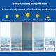 VLT75%-20% Car Window Tint Smart Photochromic Film Sunshade Vinyl Car Foils
