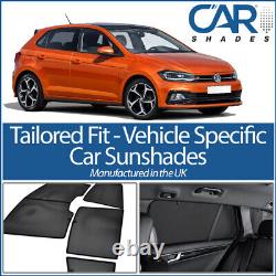 VW Volkswagen Polo 5dr 2017 UV CAR SHADES WINDOW SUN BLINDS PRIVACY GLASS TINT