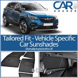 Vauxhall Grandland 5dr 2017 UV CAR SHADES WINDOW SUN BLINDS PRIVACY GLASS TINT