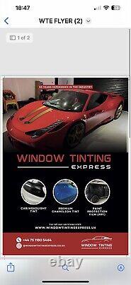Window tint film mobile service for cars, house, commercial, flat, business
